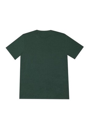 Tennis Camiseta Verde Con Estampado Frontal Para Hombre