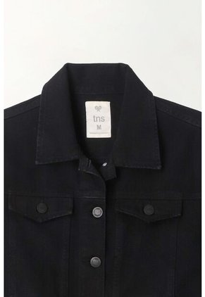 Tennis Chaqueta En Black Denim Para Mujer