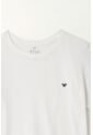 Camiseta Manga Corta Blanca Para Niño de Tennis