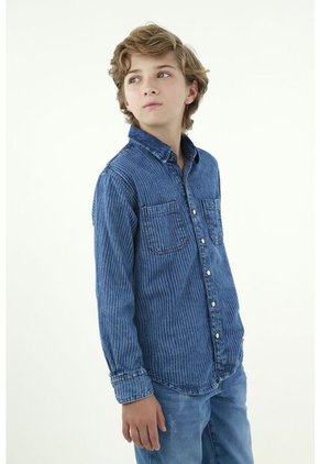 Camichaqueta Azul Para Niño