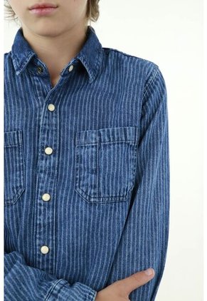 Camichaqueta Azul Para Niño