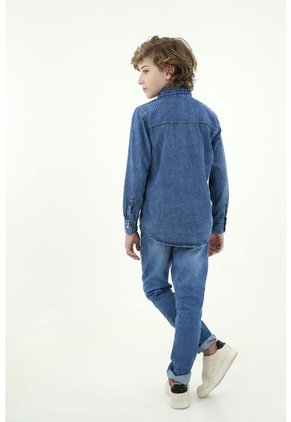 Camichaqueta Azul Para Niño