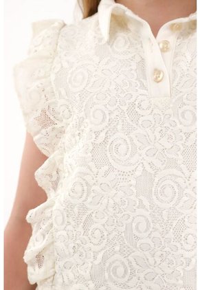 Camiseta Tela Bordada Curdo Para Niña