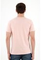 Camiseta Rosado Manga Corta Para Hombre de Tennis