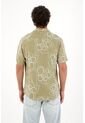 Tennis Camisa Tipo Bowling Estampada Con Textura Ligera Para Hombre de Tennis