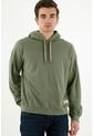 Buzo Tipo Hoodie Verde Para Hombre de Tennis