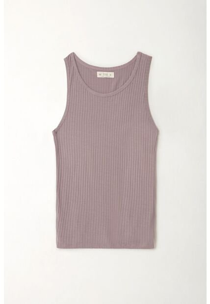 Tennis Camiseta Manga Sisa Gris Para Mujer