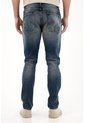 Tennis Jean Recto Con Desgastes Azul Para Hombre de Tennis