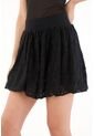 Tennis Falda Corta Abombachada Negra Para Mujer de Tennis