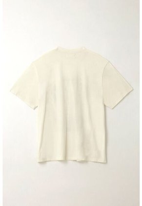 Tennis Camiseta Oversize Con Estampado Crudo Para Mujer