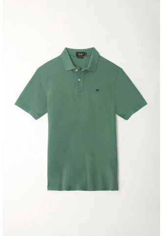 Tennis Polo Verde Con Raqueta Multicolor Para Hombre Tennis