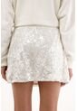 Tennis Falda Crudo Con Diseño En Lentejuelas Para Mujer de Tennis