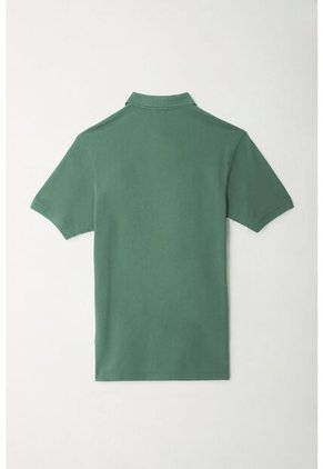 Tennis Polo Verde Con Raqueta Multicolor Para Hombre