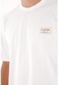 Tennis Camiseta Jersey Con Mini Aplique Blanca Para Hombre de Tennis