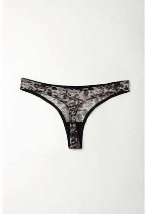 Tennis Panty En Malla Cow Print Para Mujer