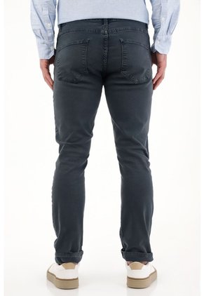 Tennis Pantalón En Denim Azul Para Hombre