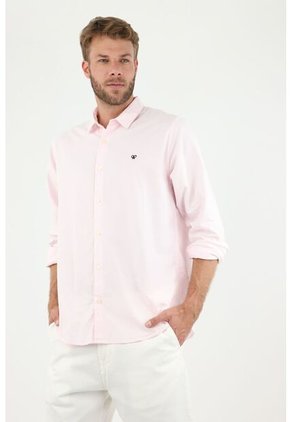 Camisa Rosada Para Hombre