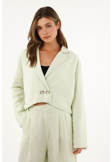 Tennis Chaqueta Corta Tipo Blazer Para Mujer