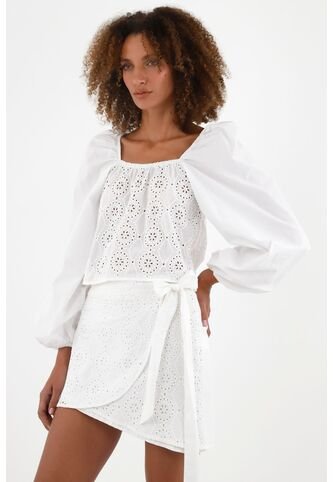 Tennis Camisa Crudo Con Escote Recto Para Mujer Tennis