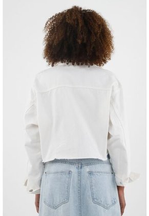 Chaqueta Crudo Tipo Torero Para Mujer