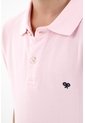 Polo Cuello Tejido Rosada Para Niño de Tennis