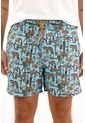 Tennis Pantaloneta De Baño Con Estampado Selva Para Hombre de Tennis