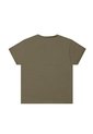 Camiseta Verde Con Estampado De Letras Para Mujer de Tennis