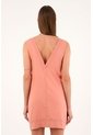 Tennis Vestido Naranja Corto Silueta Tipo A Para Mujer de Tennis