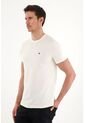 Tennis Camiseta Con Cuello Redondo Estampada Crudo Para Hombre de Tennis