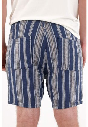 Bermuda Clásica De Diseño A Rayas Para Hombre