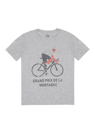 Tennis Camiseta Cuello Redondo Con Estampado Para Hombre Tennis