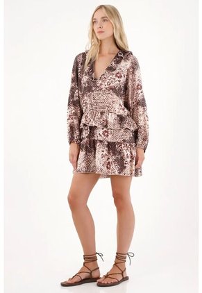 Tennis Vestido Corto Estampado Para Mujer