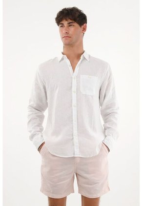 Bermuda Morada Con Pretina Enresortada Para Hombre