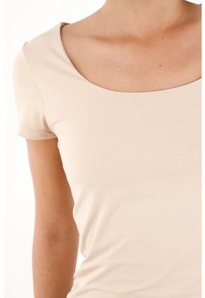 Tennis Camiseta Básica Manga Corta Blanca Para Mujer