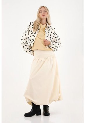 Tennis Chaqueta Oversized Estampada Para Mujer