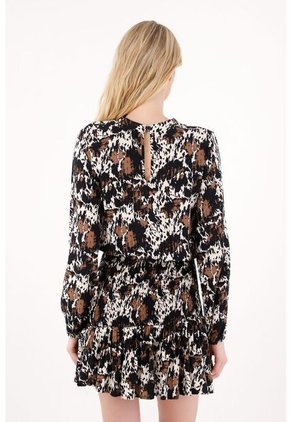 Tennis Vestido Corto Con Boleros Estampado Para Mujer