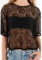Tennis Camiseta Boxy Fit De Silueta Amplia Negra Para Mujer de Tennis