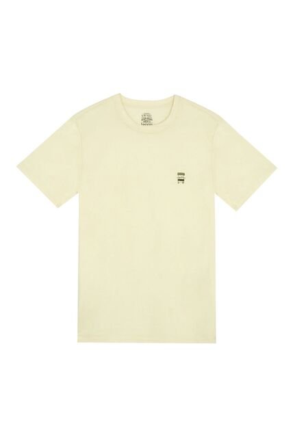 Tennis Camiseta Regular Fit Manga Corta Crudo Para Hombre