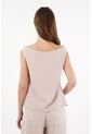Tennis Chaleco Con Escote Bandeja Crudo Para Mujer de Tennis