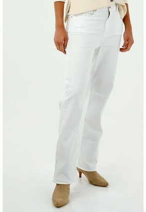 Jean Para Mujer Tennis, Jeans Moda Plano Cintura Con Pretina