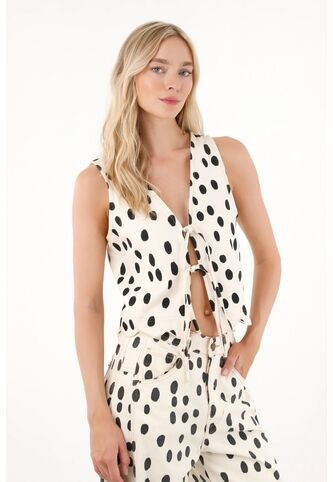 Tennis Chaleco Estampado Animal Print Para Mujer Tennis