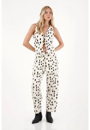 Tennis Chaleco Estampado Animal Print Para Mujer