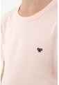 Camiseta Rosada Manga Corta Para Niño de Tennis