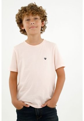 Camiseta Rosada Para Niño