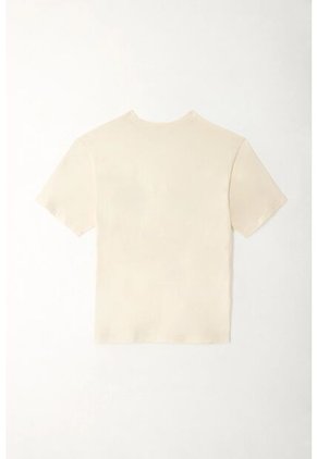 Tennis Camiseta Oversized Estampado Cerezas Crudo Para Mujer