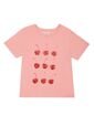 Camiseta Básica Rosada Para Mujer de Tennis