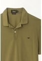 Tennis Polo Verde Con Raqueta Multicolor De Silueta Amplia Para Hombre de Tennis