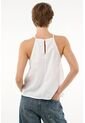 Tennis Camisa Cuello Halter Blanca Para Mujer de Tennis