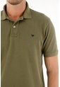 Tennis Polo Verde Con Raqueta Multicolor De Silueta Amplia Para Hombre de Tennis