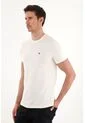 Tennis Camiseta Con Cuello Redondo Estampada Crudo Para Hombre de Tennis